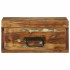 Mesitas de noche de pared 2 uds madera maciza