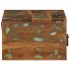 Mesitas de noche de pared 2 uds madera maciza