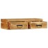 Mueble de TV de pared madera maciza de acacia 80x30x19