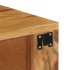 Mueble de TV de pared madera maciza de acacia 80x30x19