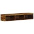 Mueble de TV de pared madera maciza reciclada 100x30x19