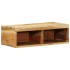 Mueble de TV de pared madera maciza de acacia 60x30x19