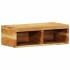 Mueble de TV de pared madera maciza de acacia 60x30x19