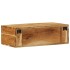 Mueble de TV de pared madera maciza de acacia 60x30x19