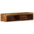 Mueble de TV de pared madera maciza reciclada 80x30x19