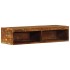 Mueble de TV de pared madera maciza reciclada 80x30x19
