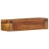 Mueble de TV de pared madera maciza reciclada 80x30x19