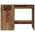 Escritorio de madera de ingeniería envejecida 100x49x75