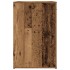 Escritorio de madera de ingeniería envejecida 100x49x75