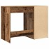 Escritorio de madera de ingeniería envejecida 100x49x75