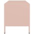 Mueble para TV acero laminado en frío rosa 101,5x39x43,5