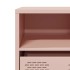 Mueble para TV acero laminado en frío rosa 101,5x39x43,5