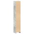 Armario baño madera contrachapada gris hormigón 30x30x183,5