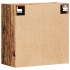Armario pared madera ingeniería envejecida 60x31x60
