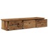 Armario de pared madera ingeniería envejecida 88x26x18,5