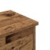 Armario de pared madera ingeniería envejecida 88x26x18,5