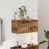 Armario de pared madera ingeniería envejecida 80x39x40