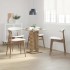 Mesa de bistró madera de ingeniería roble artisan 60x60x75