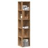 Mueble de esquina madera ingeniería roble artisan 33x33x165