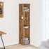 Mueble de esquina madera ingeniería roble artisan 33x33x165