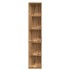 Mueble de esquina madera ingeniería roble artisan 33x33x165