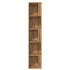 Mueble de esquina madera ingeniería roble artisan 33x33x165
