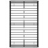 Estructura de cama de metal negra 120x200