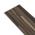 Lamas para suelo autoadhesivas PVC marrón a rayas 5,02 m² 2
