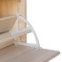 Banco zapatero de color roble 80x24x45