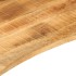 Tablero escritorio con curva madera mango rugosa 110x50x2,5