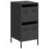 Aparador de acero laminado en frío negro 35x39x73,5