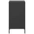 Aparador de acero laminado en frío negro 35x39x73,5