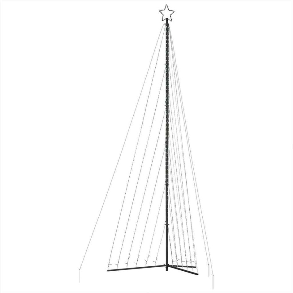 Árbol de Navidad LED 789 LEDs blanco cálido 476