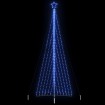 Árbol de Navidad LED 789 LEDs azul 476 cm