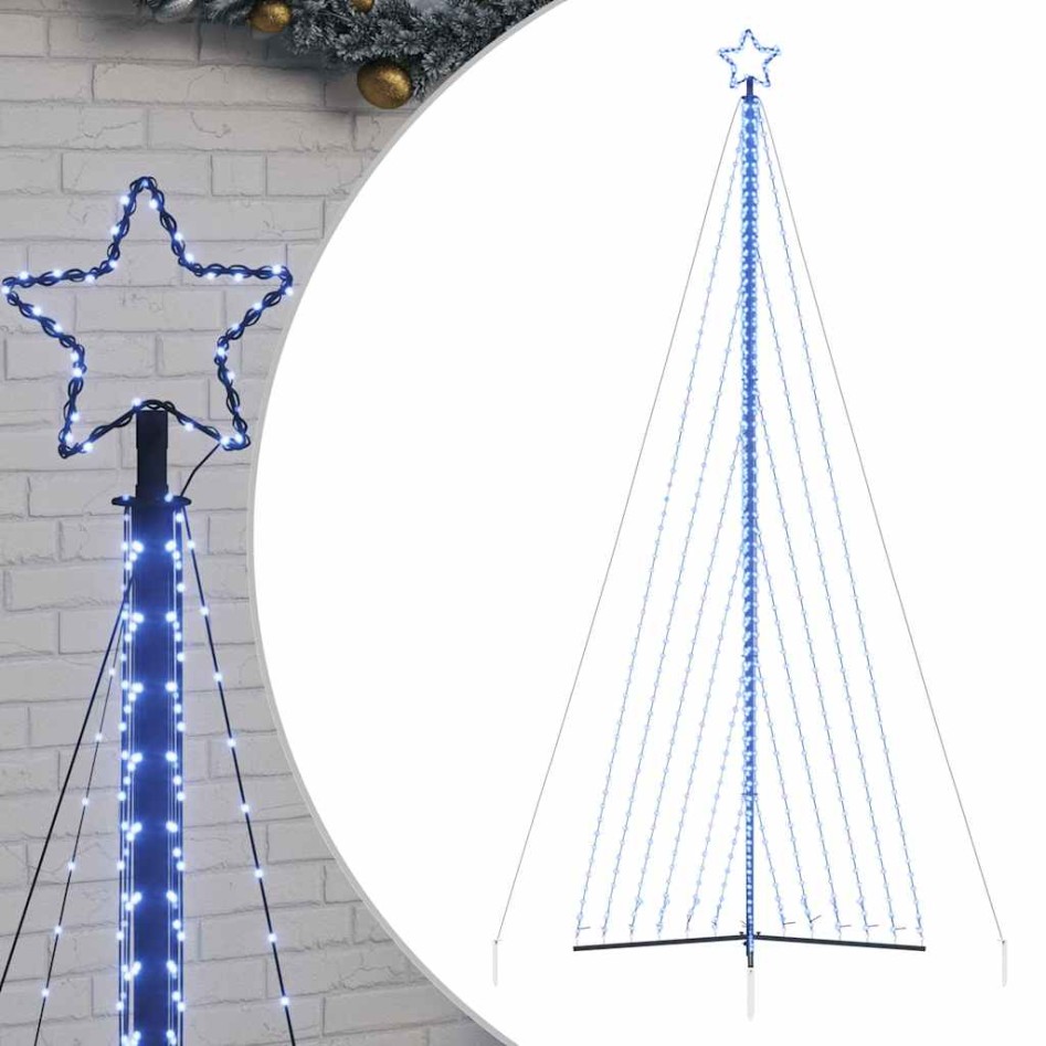 Árbol de Navidad LED 789 LEDs azul 476