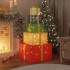Caja de Regalo Decoración Navideña 250 LEDs blanco