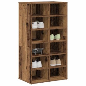 Mueble zapatero madera contrachapada madera vieja