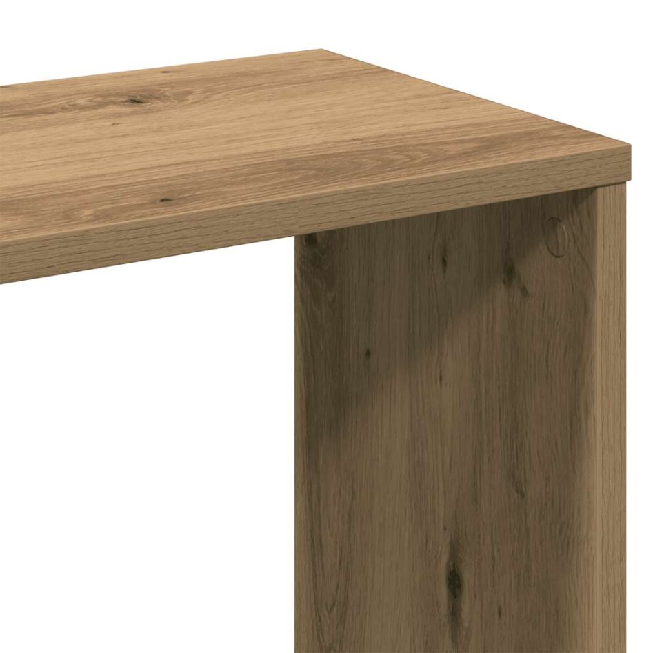 Divisor espacio/estantería aglomerado roble