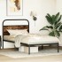 Estructura de cama sin colchón 90x190 cm madera roble