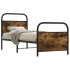 Estructura cama sin colchón 75x190 cm madera