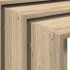 Mesas apilables 3 pzas madera contrachapada color roble