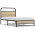 Estructura de cama sin colchón 90x200 cm madera roble