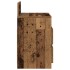 Mesillas de noche 2 uds con 2 cajones madera vieja 40x33x60