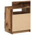 Mesillas de noche 2 uds con 2 cajones madera vieja 40x33x60