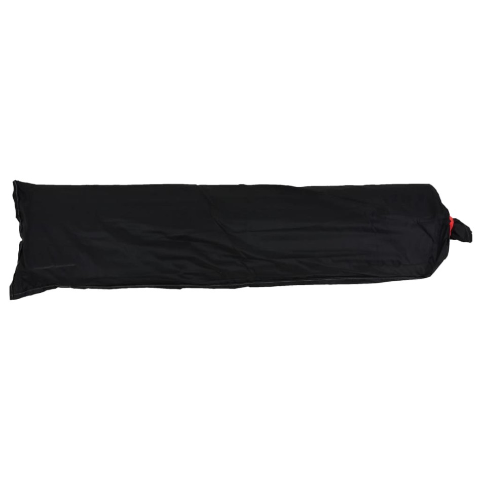 Carpa de fiesta con LED 4 paredes laterales verde 3,6x3,6x2,3