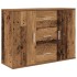 Aparador de madera de ingeniería envejecida 90x29,5x65