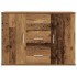 Aparador de madera de ingeniería envejecida 90x29,5x65