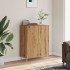 Aparador de madera de ingeniería roble artisan 69,5x34x90
