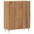 Aparador de madera de ingeniería roble artisan 69,5x34x90