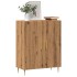 Aparador de madera de ingeniería roble artisan 69,5x34x90